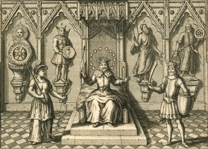 Les principaux idoles des Saxons, adorés en Grande-Bretagne, fin du 16e-début du 17e siècle