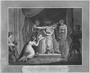 La reine du roi Étienne plaidant auprès de l