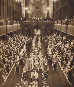 La procession de la reine, 12 mai 1937
