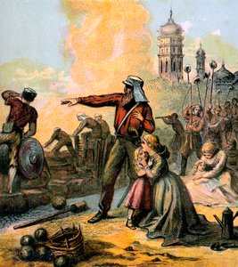 Le soulagement de Lucknow, 1857 vers 1850s