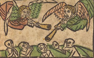La résurrection des morts, vers 1460-1470 - Unbekannt
