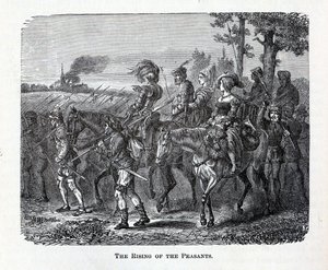 Le Soulèvement des paysans, 1882