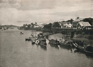 La rive et la route du Strand, Moulmein