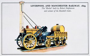 La Rocket, chemins de fer de Liverpool et Manchester, 1829, 20e siècle