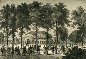La Rotonde, Jardins de Ranelagh, vers 1876