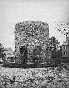 La Tour ronde à Newport, vers 1892 - Unbekannt
