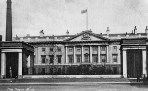 La Monnaie royale, Tower Hill, Londres, début du 20e siècle
