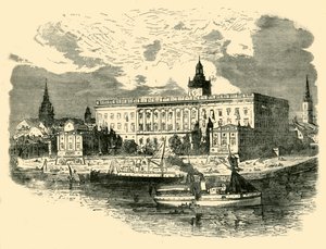 Le Palais Royal, Stockholm, 1890