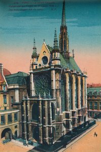 La Sainte-Chapelle, Paris, c1920 - Unbekannt