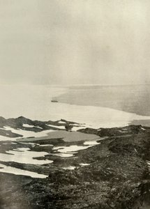 Le navire au large de Pram Point, juste avant de partir pour le Nord, vers 1908, 1909 - Unbekannt