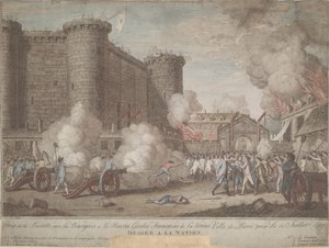 La prise de la Bastille le 14 juillet 1789, 1789