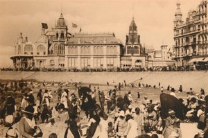 Le Strand et le Kursaal, vers 1928 - Unbekannt