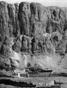 Le Temple de Deir-El-Bahari, Égypte, 1936