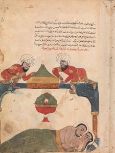 Les voleurs sur le toit réveillent le marchand, Folio d
