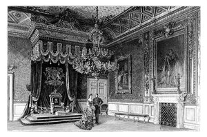 La salle du trône, palais de St James, Londres, vers 1888 - Unbekannt