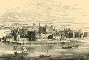 La Tour de Londres, vers 1872