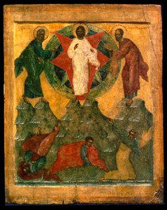 La Transfiguration de Jésus, icône russe, début du XVIe siècle - Unbekannt