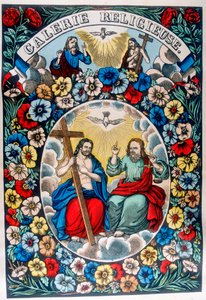 La Trinité : Père, Fils et Saint-Esprit, 19e siècle - Unbekannt