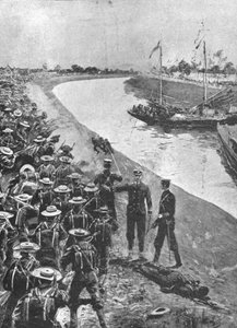 Les troubles en Chine : Les marins en route pour Tientsin