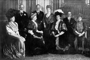 La réunion unique et impériale royale à Windsor, 1910