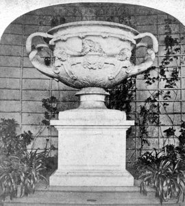 Le Vase de Warwick, Château de Warwick, Warwick, Warwickshire, fin du 19e siècle