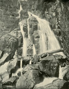 Les chutes de Wellington, Mont Wellington, 1901