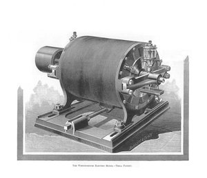 Le moteur à courant alternatif Westinghouse par Nikola Tesla, 1888-1889