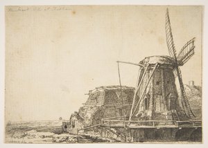 Le Moulin à vent copie inversée