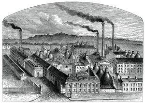 Les manufactures de porcelaine royale de Worcester, vers 1880 - Unbekannt