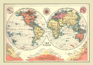 Le Monde en hémisphères, 1902