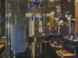 La salle de bain à Gayfere House, Londres, 1936