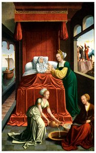 La naissance de la Vierge, vers 1520, 1956