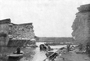Le pont de Trilport, 1ère bataille de la Marne, France, 5-12 septembre 1914 - Unbekannt