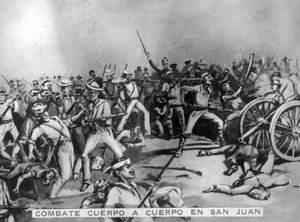 Le combat de San Juan, 1898, années 1920 - Unbekannt