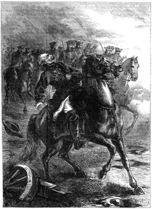 La mort du duc de Berwick au siège de Philippsburg, Allemagne, 1734, 19e siècle