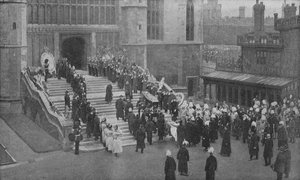 Les funérailles de la reine Victoria, 1901