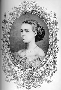 La future reine Alexandra au moment de son mariage, vers 1863 1910