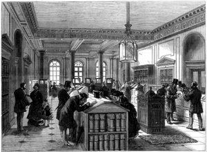 Le nouveau bureau des testaments, Somerset House, Londres, 1875 - Unbekannt