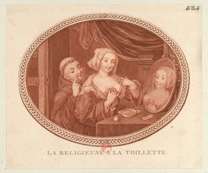 La nonne à la toilette, 1770-1780s