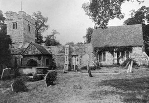 La vieille église, Chingford, Essex, 1924-1926