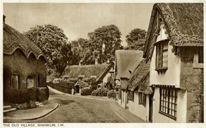 Le vieux village, Shanklin, Île de Wight, 20ème siècle