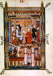 Les prêtres païens de Paris envoient leur message à Rome, 1317 - Unbekannt