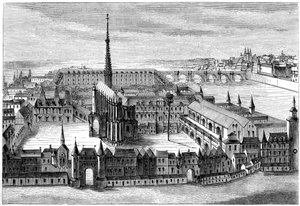 Le palais, 16ème siècle, 1849