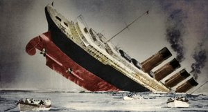 Le naufrage du Lusitania, 7 mai 1915