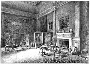 Le studio de John Everett Millais, vers 1880-1882 - Unbekannt