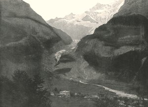 La vallée, Grindenwald, Suisse, 1895
