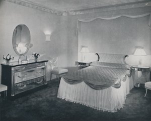 Les qualités vibrantes du Plexiglas sont mises à profit dans cette chambre, 1942