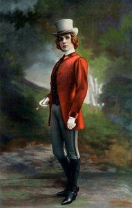 Théâtre des Variétés. La Chauve-Souris - Le Prince Orlofsky. - Mlle. Eve Lavallière, 1904