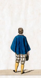 Costume de théâtre pour la pièce de Shakespeare, Henry VIII, 19e siècle