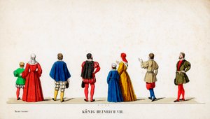 Costumes de théâtre pour la pièce de Shakespeare, Henry VIII
